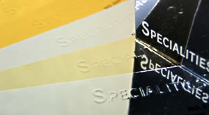 SPECIALITIES